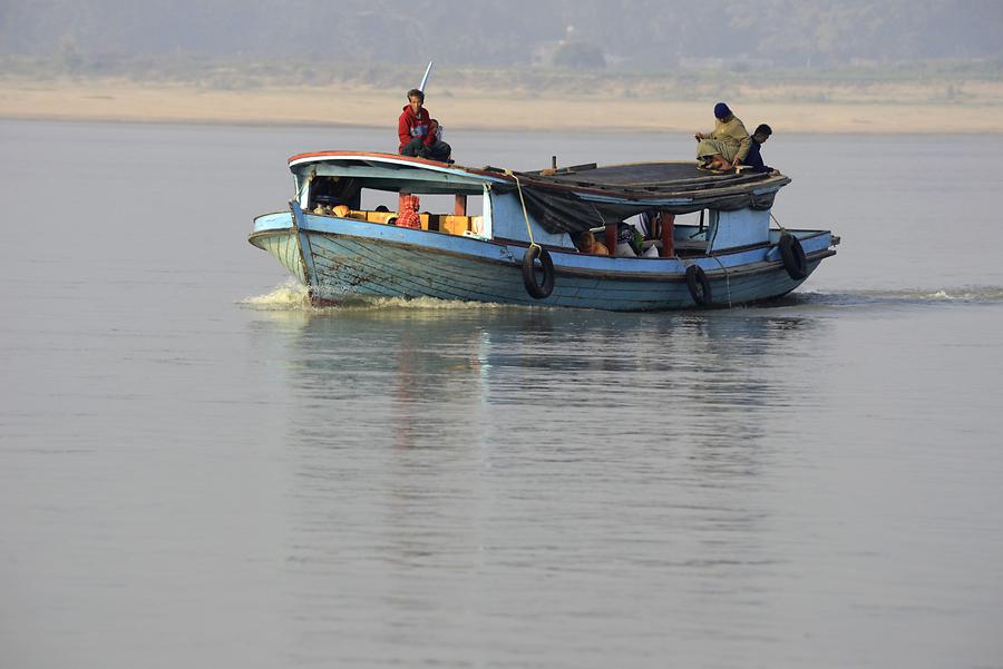 Boat Irrawaddy River