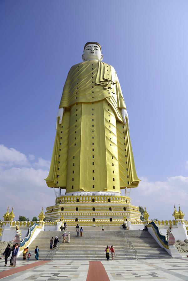 standing Buddha at Bodhi Tahtaung