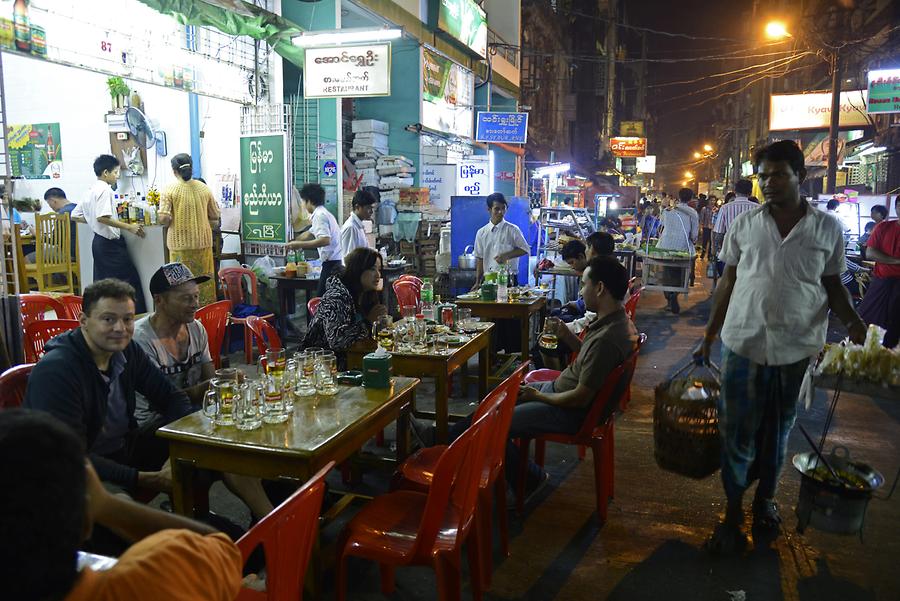 Night Market Yangon