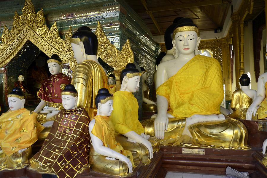 Shwedagon Buddha shrine