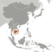 Cambodia in East And SouthEast Asia