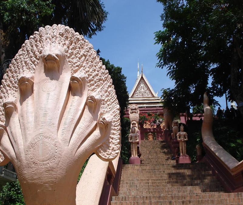 Stairway, Wat Phnom