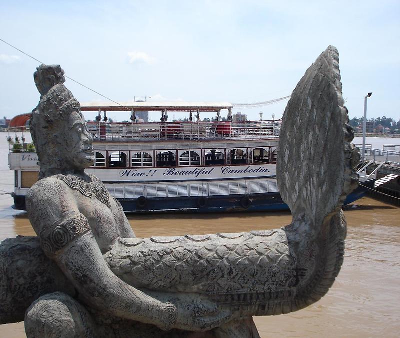 Mekong River tour boat