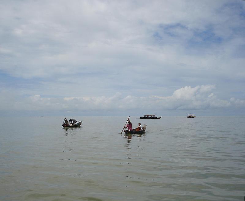 Boats on Tonle Sap