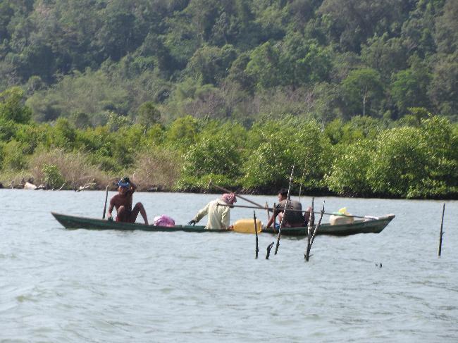 Fishing on the Prek Toeuk Sap River