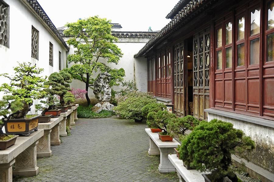 Suzhou - Panmen Gate Park; Courtyard