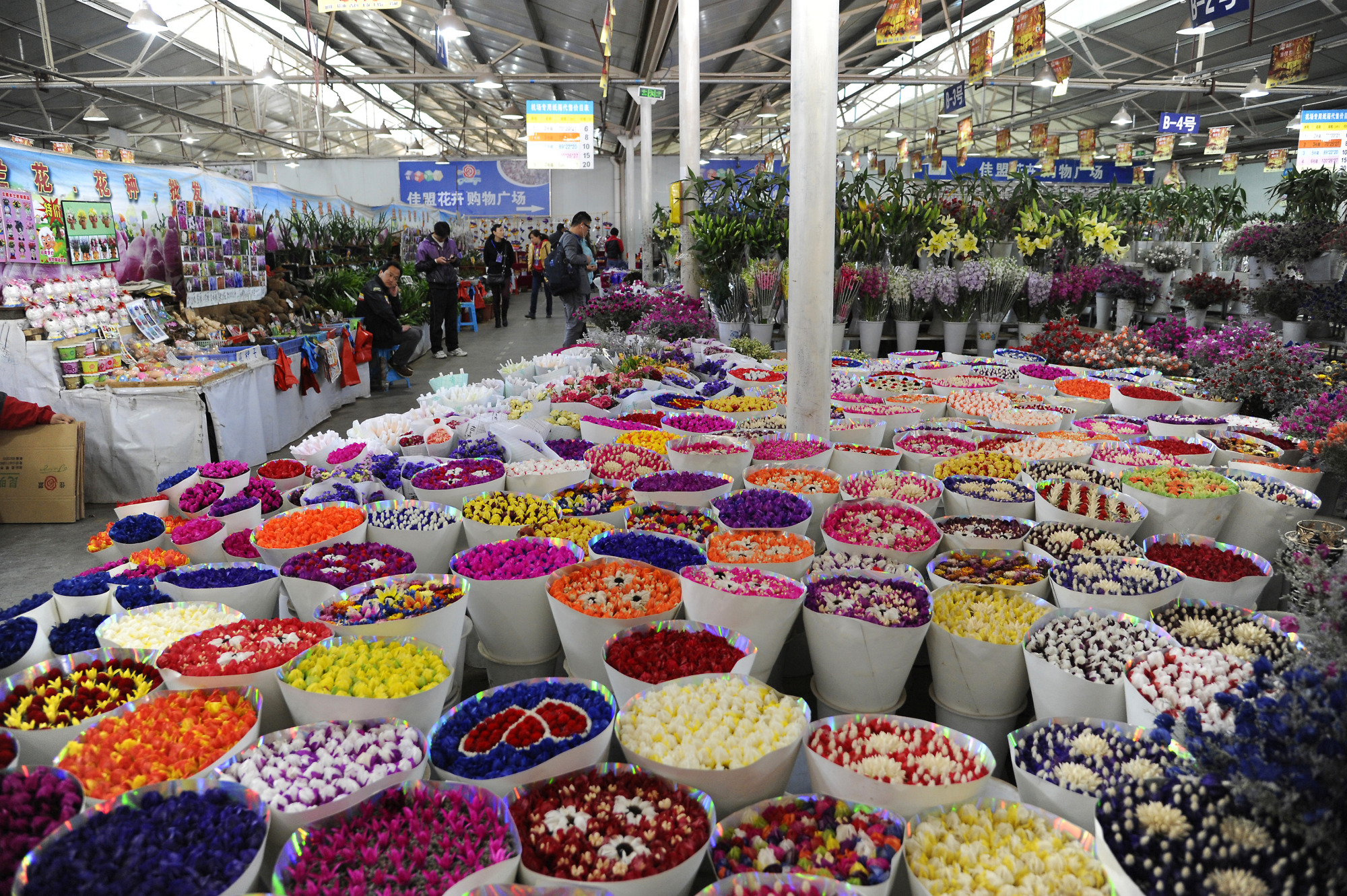 Flower Market Kunming Pictures China In Global Geography