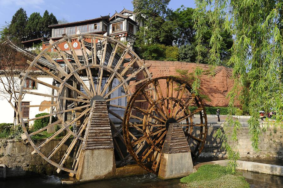 Lijiang - Water Wheels