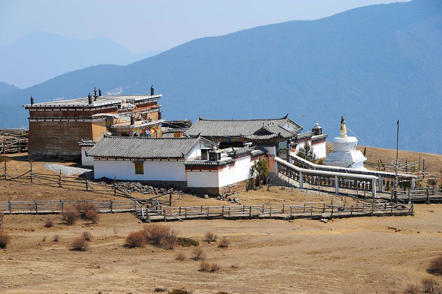 Tibetan Monastery on the Yak Meadow