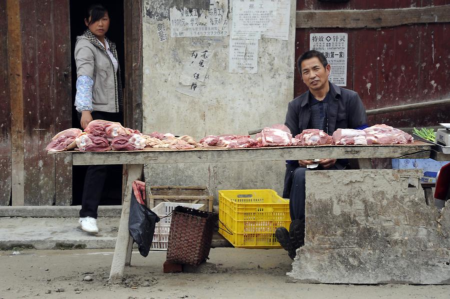Jiang Tou Zhou - Meat Market