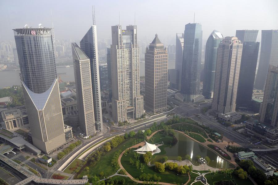 Jin Mao Tower - View of Pudong