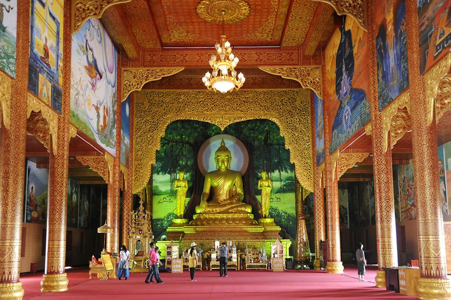 Jinghong - Mange Temple, Bot