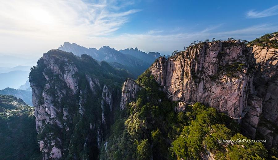 Huangshan mountains, China
