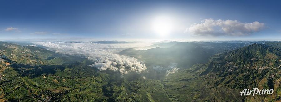 Rice Terraces, Yunnan province, China, © AirPano 