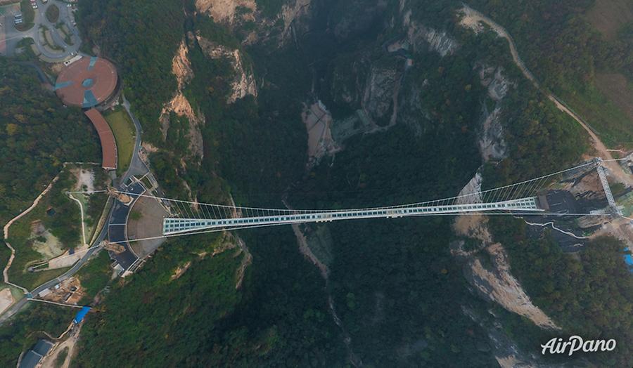 Zhangjiajie Glass Bridge, China, © AirPano 