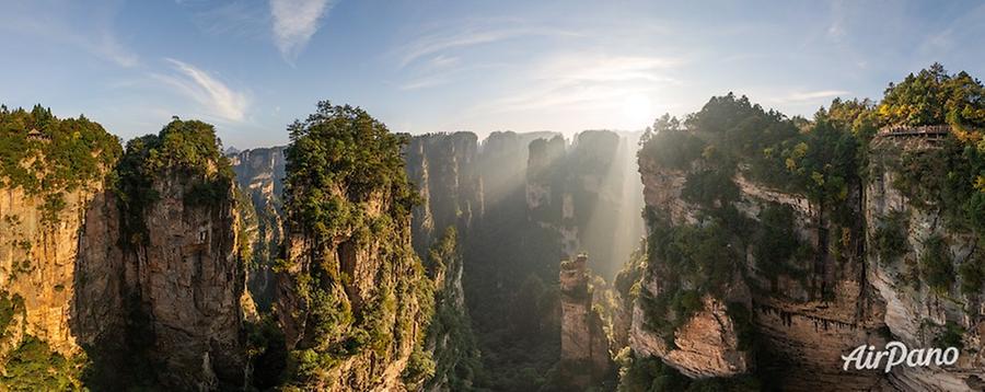 Zhangjiajie National Forest Park (Avatar Mountain), China, © AirPano 
