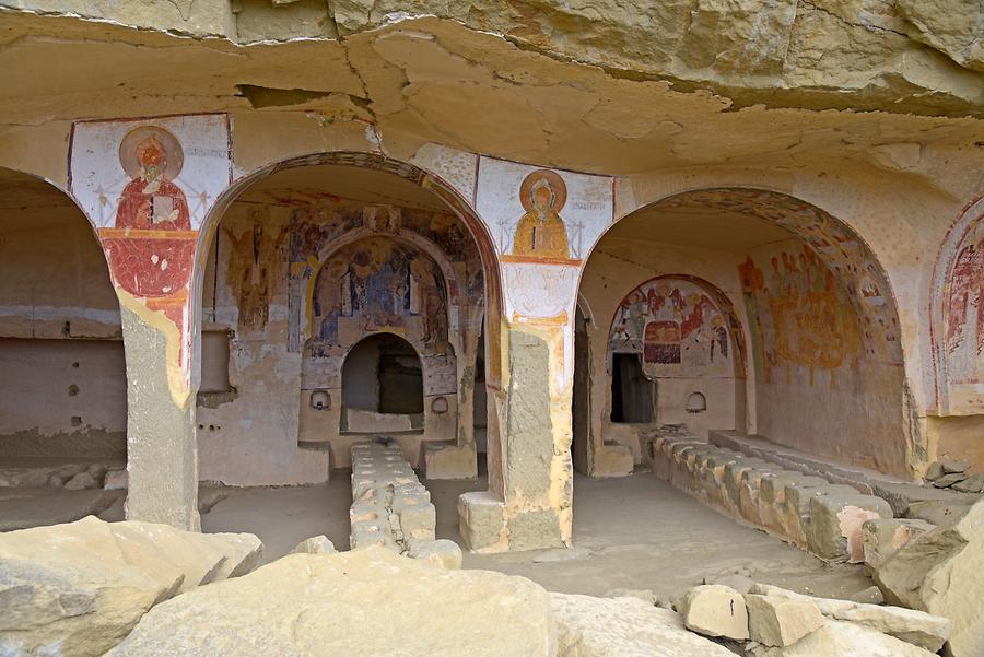 David Gareja Monastery Complex - Udabno Monastery; Frescos