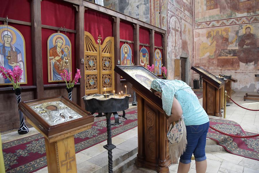 Gelati Monastery - Church of Virgin the Blessed; Inside