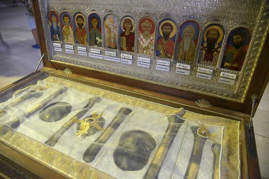 Kutaisi - Bagrati Cathedral; Relics