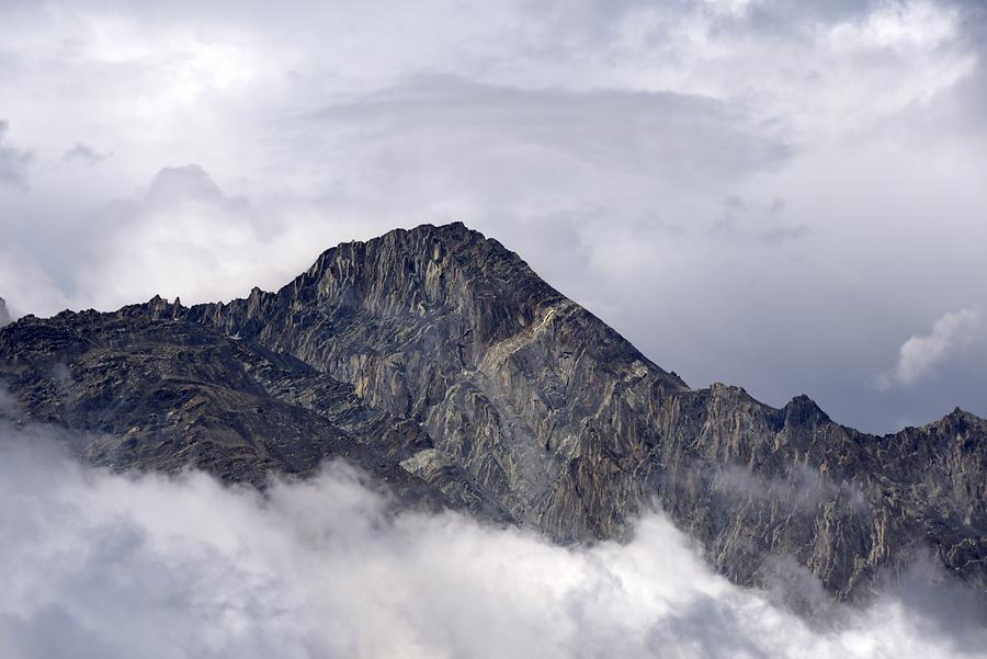 Mount Kazbek - Cloud Formations