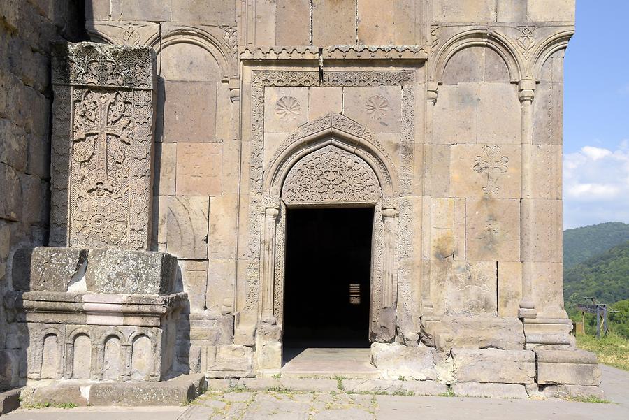 Goshavank - Grigor Luysavorich Church; Portal and Khachkar