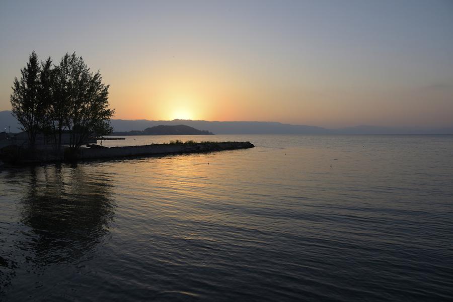 Lake Sevan at Sunset