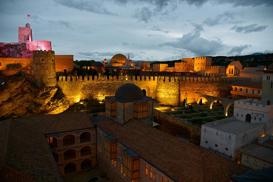 Akhalkalaki - Rabati Fortress at Night