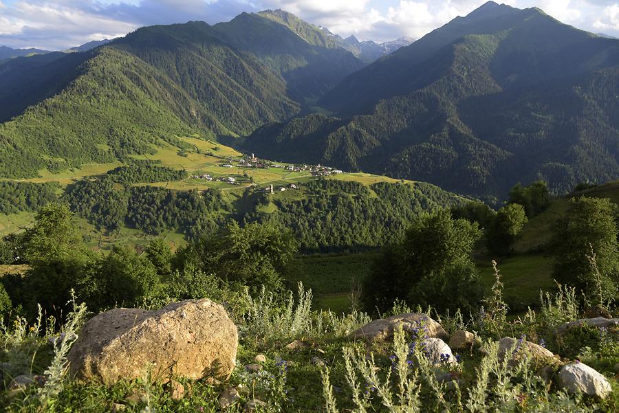Caucasus near Tsvirmi