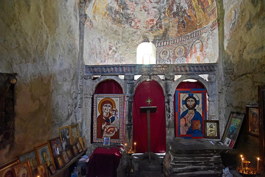 Ushguli Community - Lamaria Church; Iconostasis