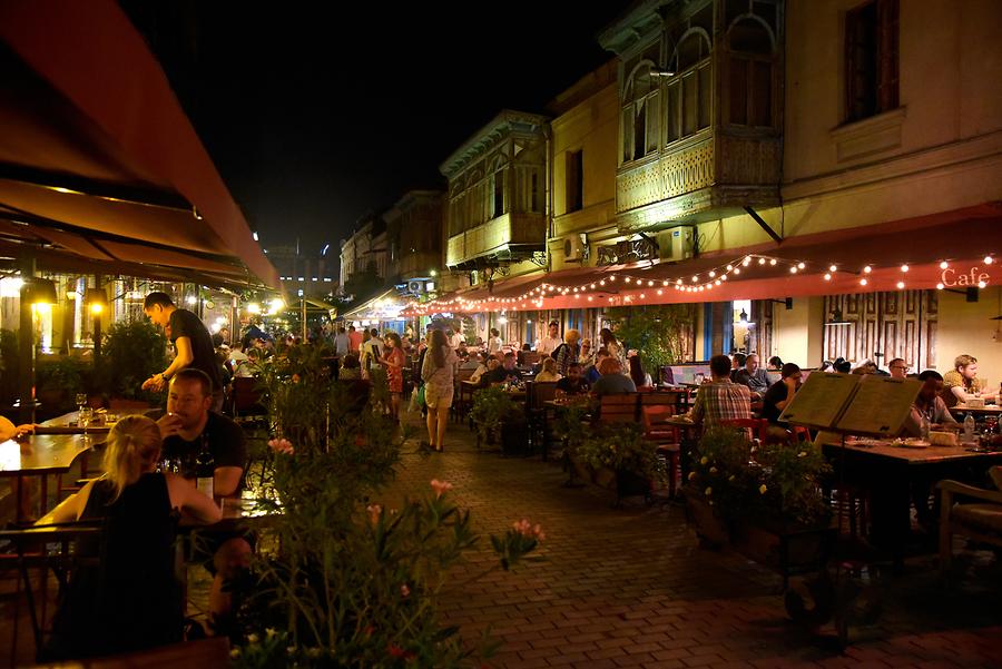 Old Town at Night