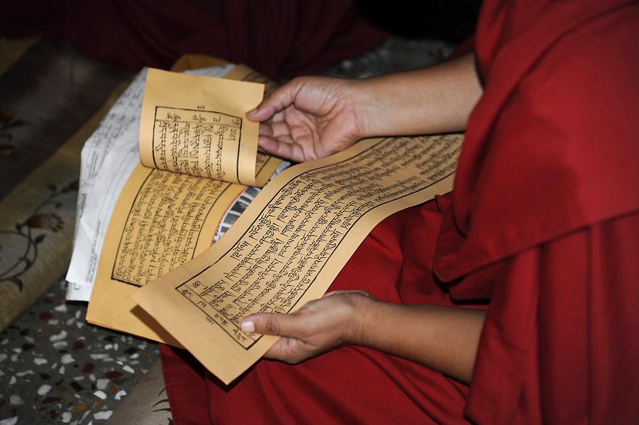 McLeod Ganj - Namgyal Monastery; Puja