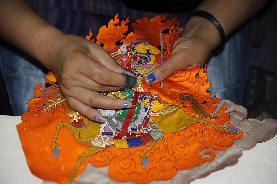 Norbulingka Institute - Embroidery