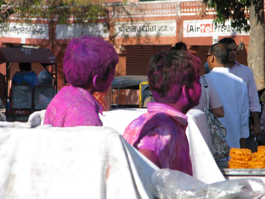 Jaipur after Holi Festival