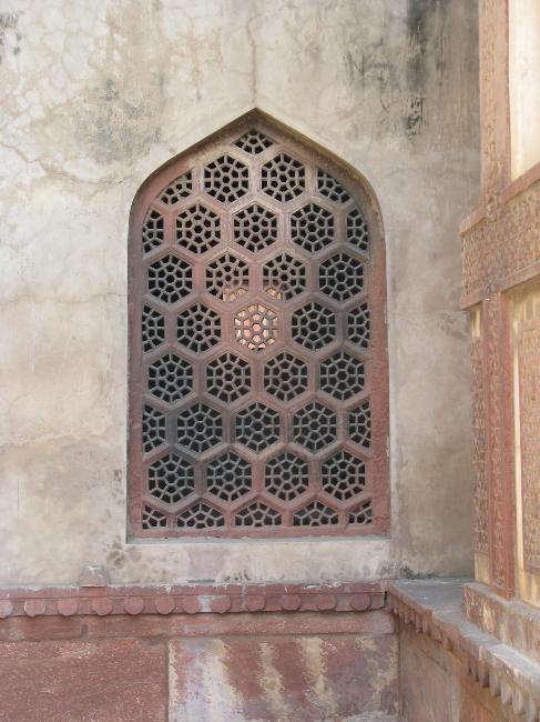 Window, Agra Fort