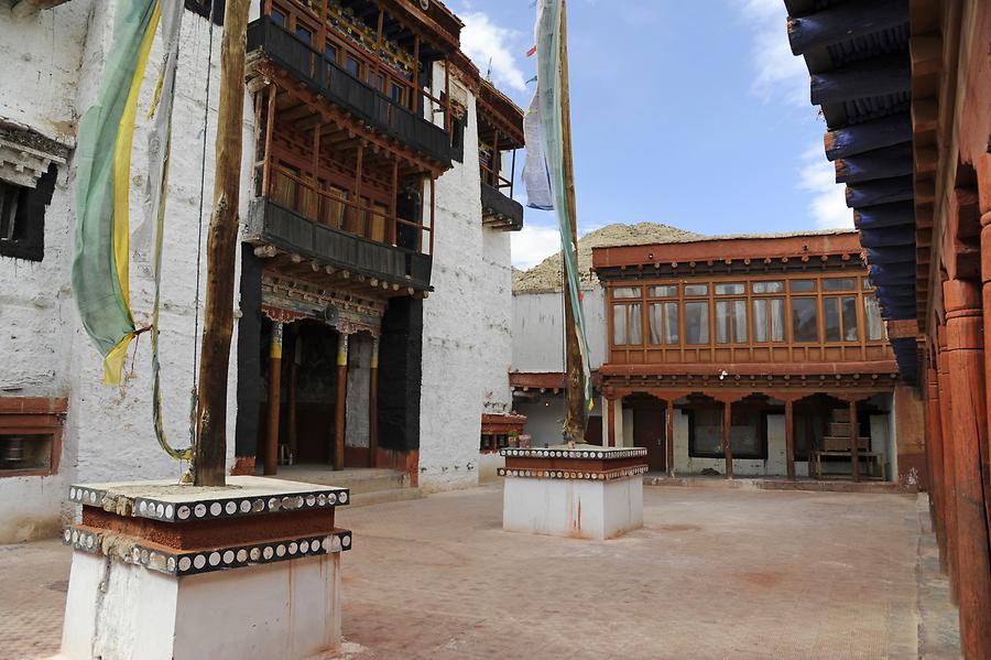 Chemrey Monastery - Courtyard