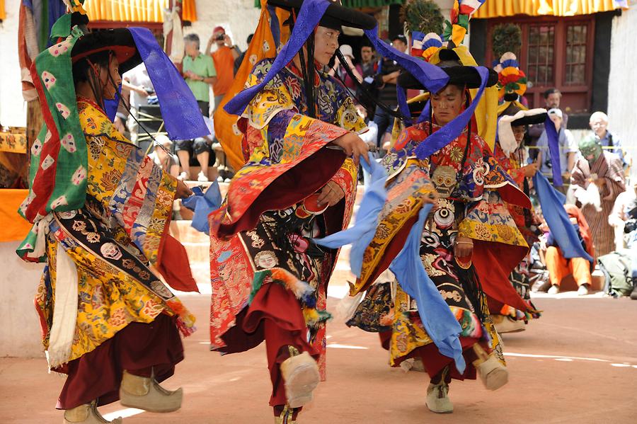 Takthok Monastery - Yearly Celebration; Sacred Dance