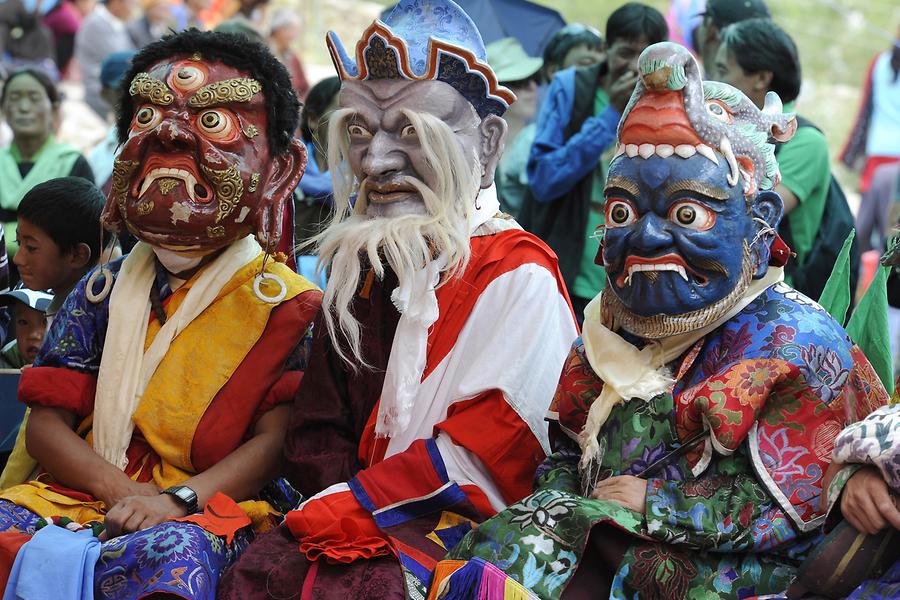Takthok Monastery - Yearly Celebration; Sacred Dance