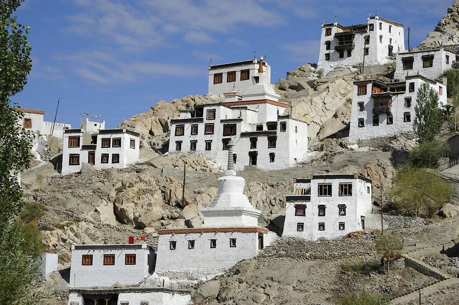 Thikse Monastery - Hermitages