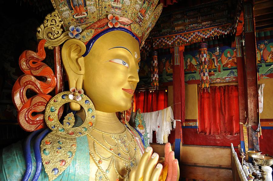 Thikse Monastery - Maitreya Buddha