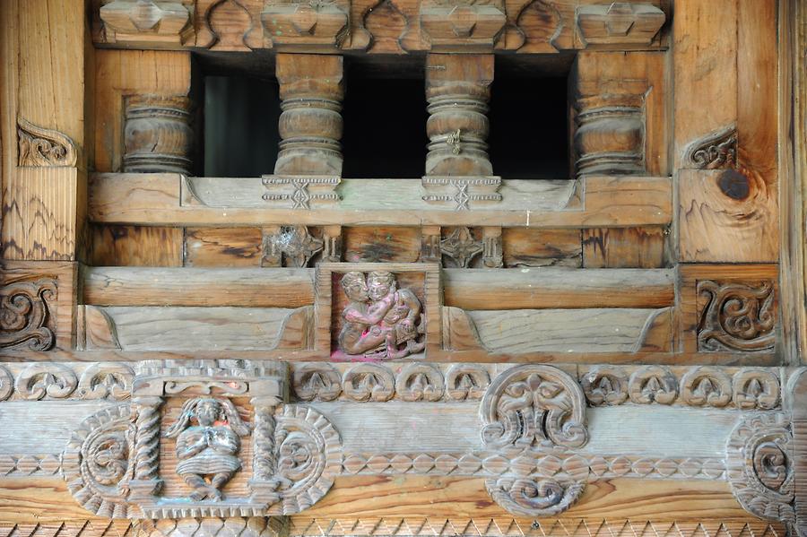 Kullu Valley - Tripuri Sundri Temple; Detail