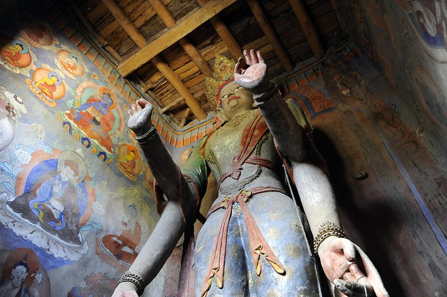 Alchi Monastery - Buddha Statue