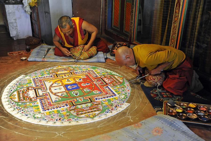 Likir Monastery - Mandala