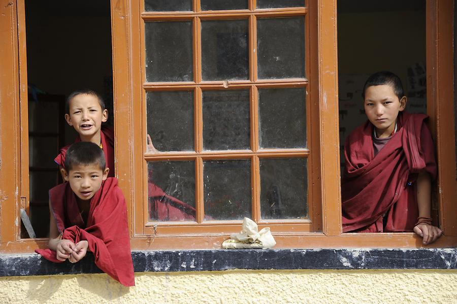 Rizong Monastery - School