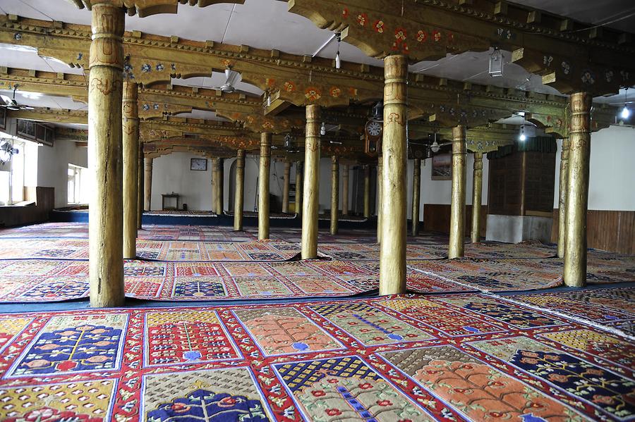Leh Mosque - Inside