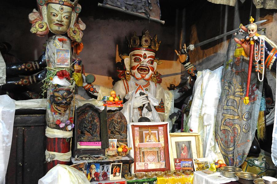 Diskit Monastery - Gonkhang; Mahakala
