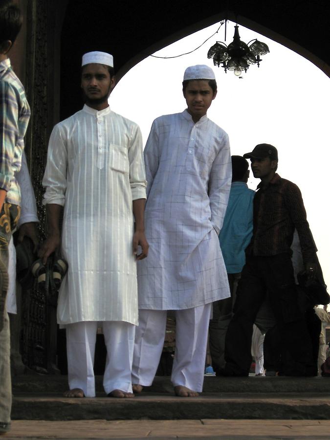 At Jamia Masjid