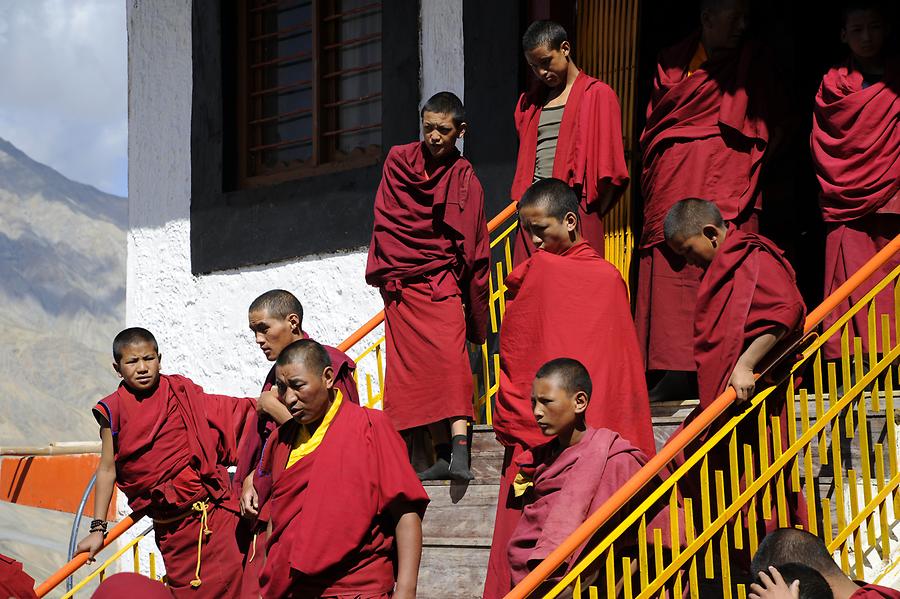 Ki Gompa - Monks