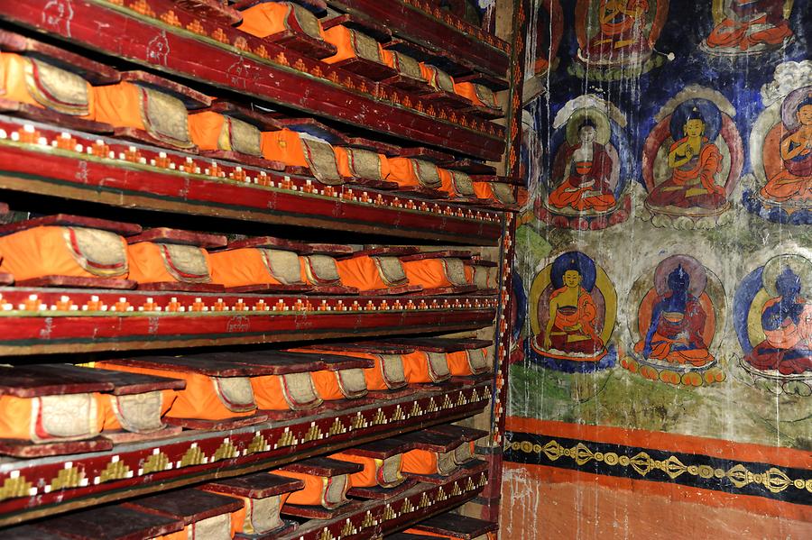 Pin Valley - Kungri Gompa; Library