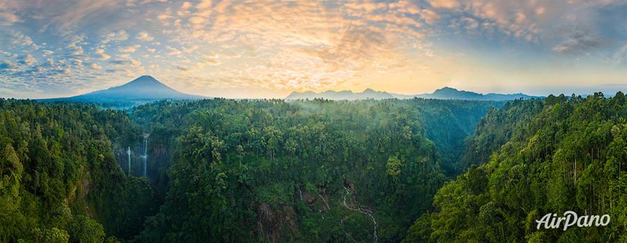 Tumpak Sewu Waterfall, Indonesia, © AirPano 