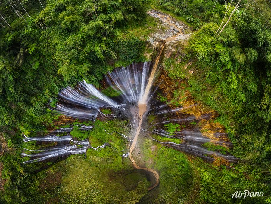 Tumpak Sewu Waterfall, Indonesia, © AirPano 